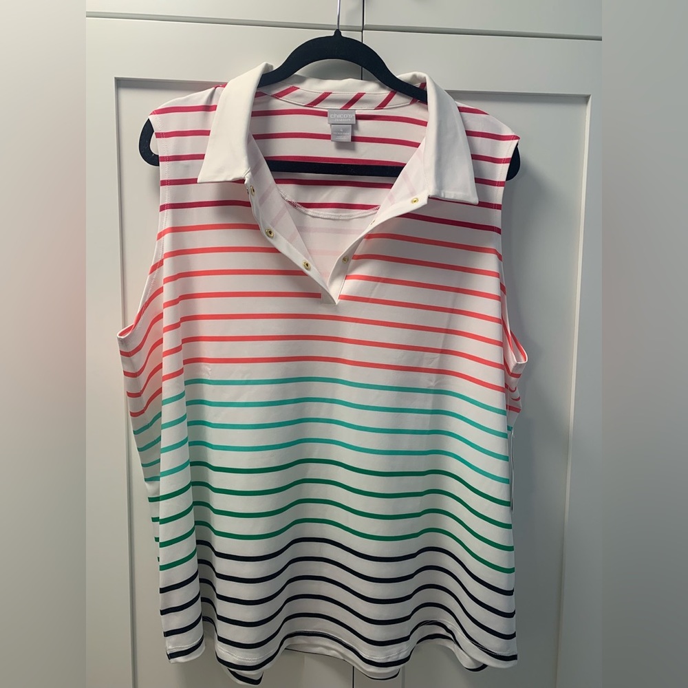 Golf tennis sleeveless Chico’s zenergy NWT